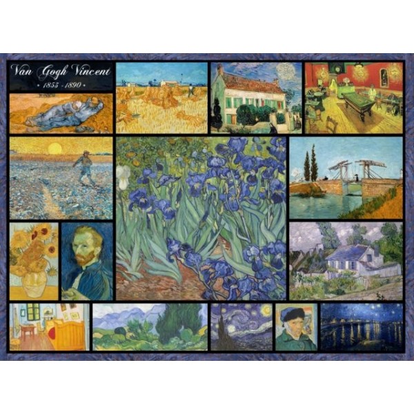 Collage, Vincent van Gogh (2000el.) - Sklep Art Puzzle